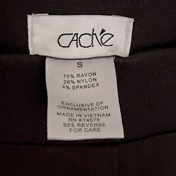 Cache Brown Ponte Stretch Legging Pants Cache | Size Small - Picture 6 of 6